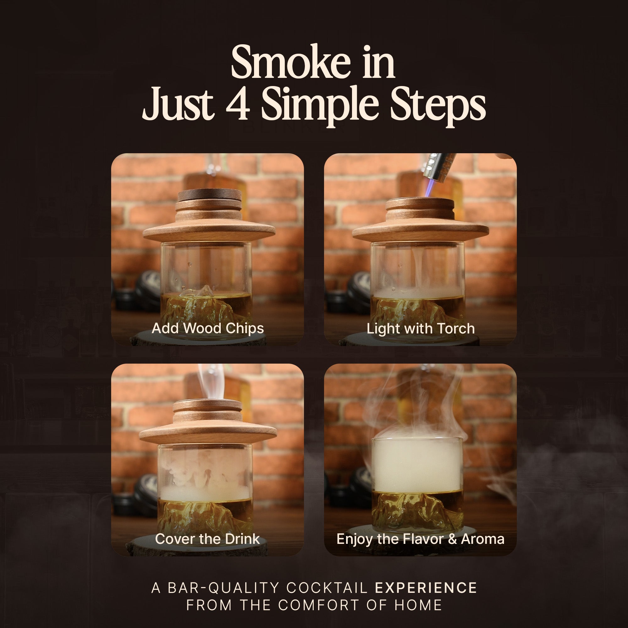 Smoky Stag Cocktail Smoker Kit