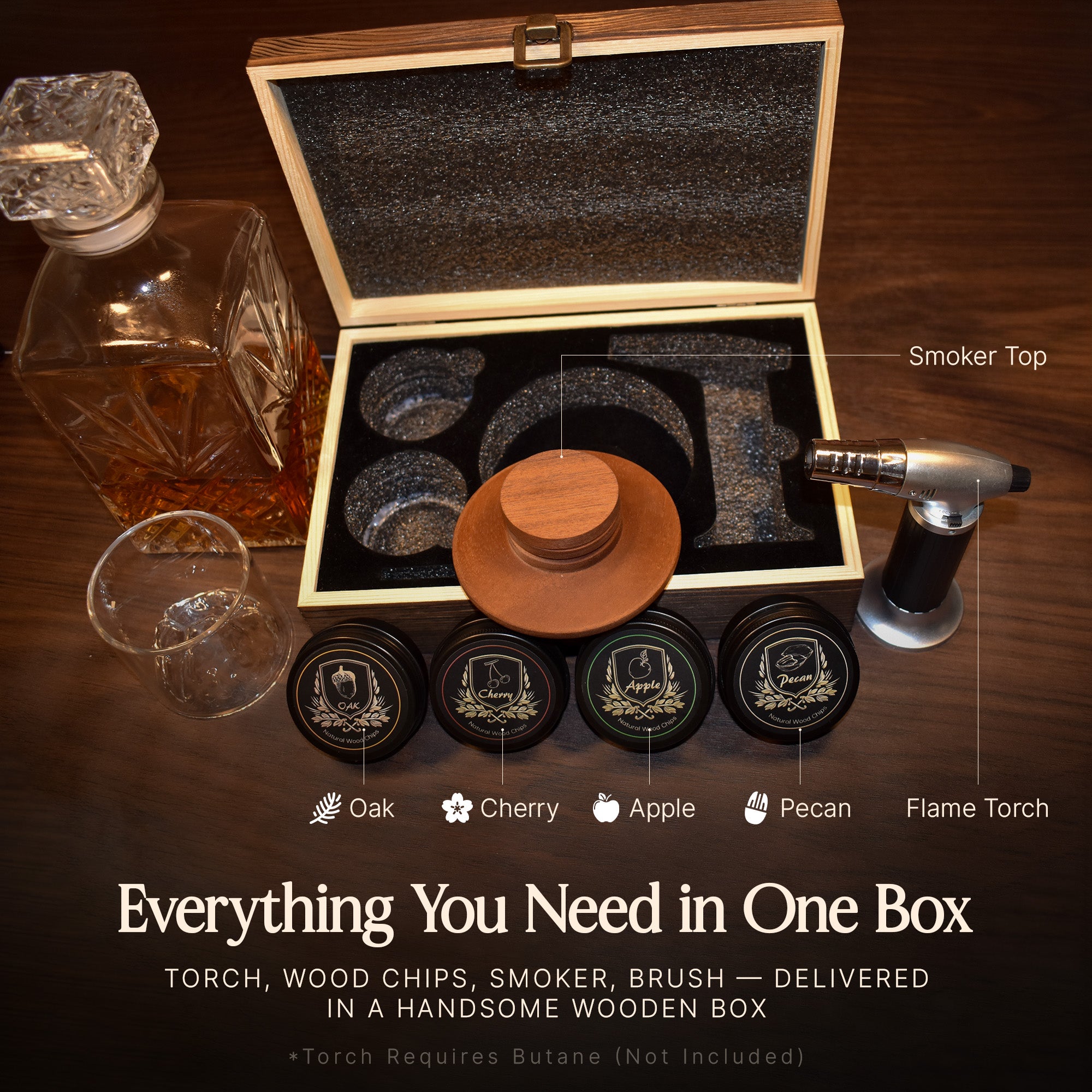 Smoky Stag Cocktail Smoker Kit