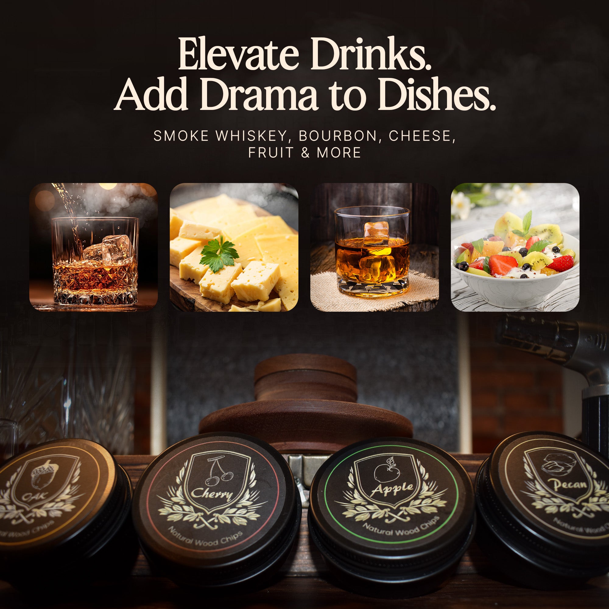 Smoky Stag Cocktail Smoker Kit