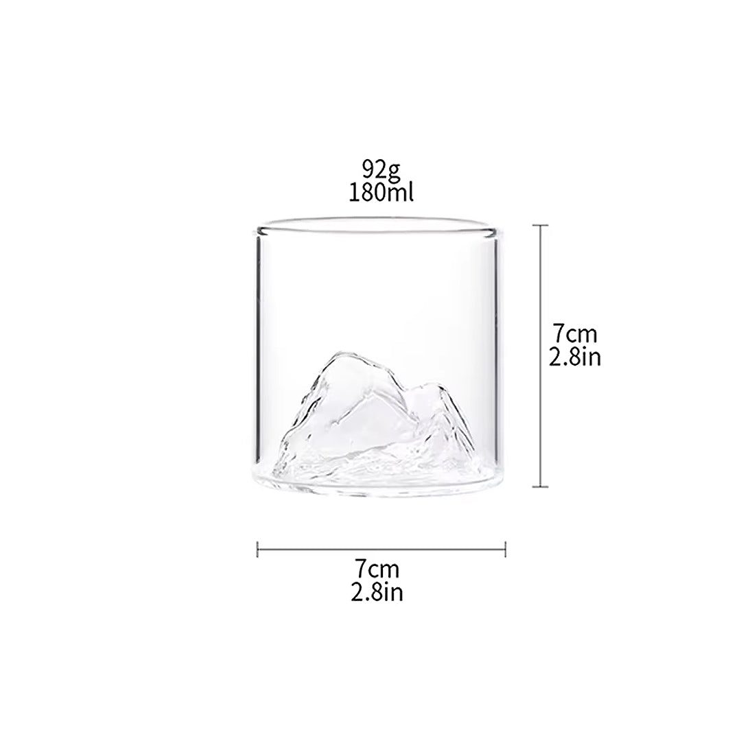 Mountain Whiskey Glass (Set of 2)
