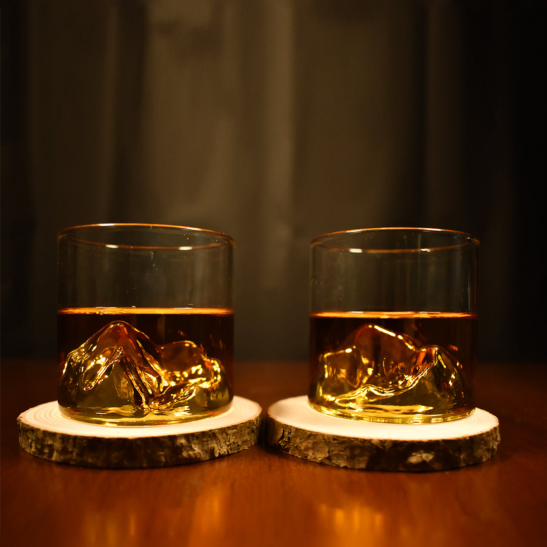 Mountain Whiskey Glass (Set of 2)