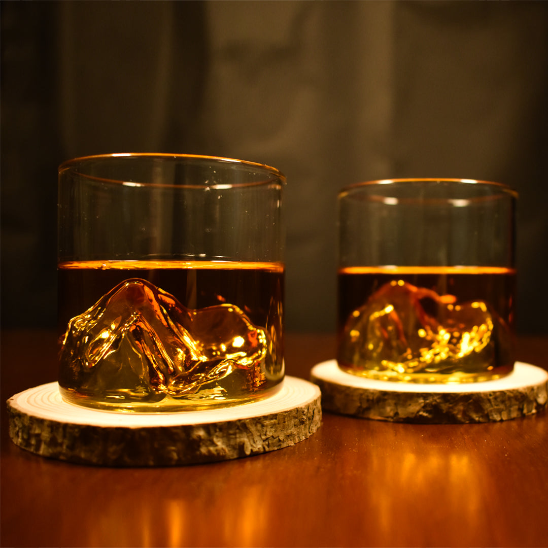 Mountain Whiskey Glass (Set of 2)