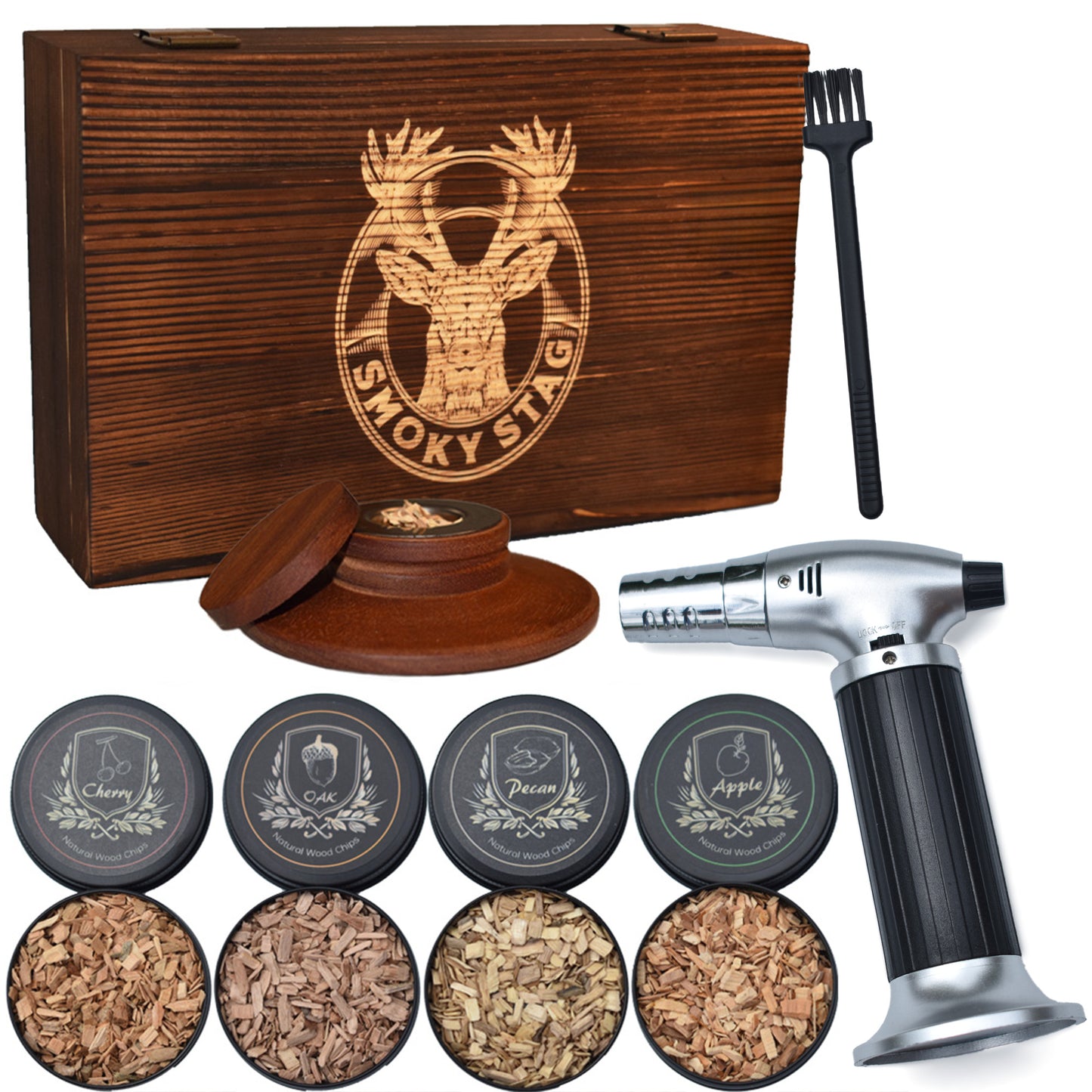 Smoky Stag Cocktail Smoker Kit
